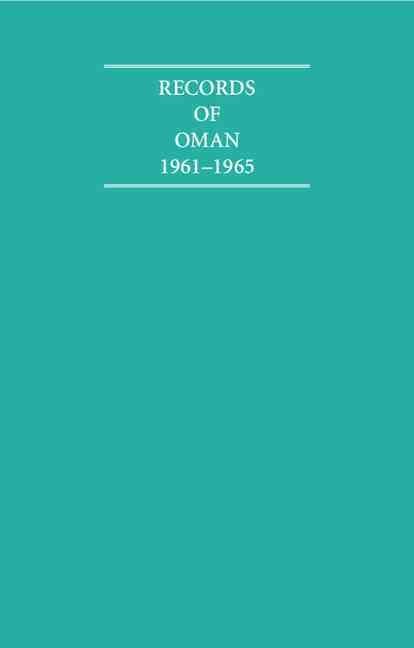 Records of Oman 1961-1965 5 Volume Hardback Set