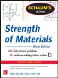 Schaum’s Outline of Strength of Materials
