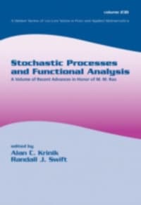 Stochastic Processes and Functional Analysis