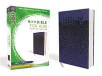 NIrV, Bible for Kids, Large Print, Leathersoft, Blue, Comfort Print