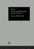 Miniatyrbild 2 av 2: IBSS: Political Science: 1990 Vol 39