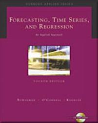Forecasting, time series, and regression