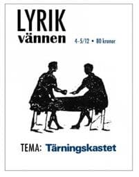 Lyrikvännen 4–5(2012) Tärningskastet