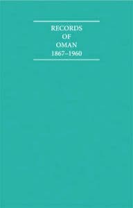 Records of Oman 1867-1960 12 Volume Hardback Set Including Map Box