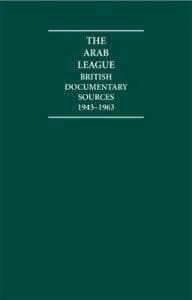The Arab League 10 Volume Hardback Set