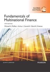 Fundamentals of Multinational Finance, Global Edition