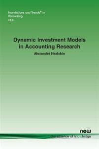 Sales Force CompensationDynamic Investment Models in Accounting Research
