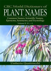 CRC World Dictionary of Plant Names