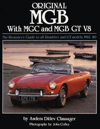 Original MGB with MGC and MGB GT V8