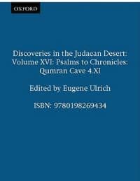 Discoveries in the Judaean Desert: Volume XVI: Psalms to Chronicles