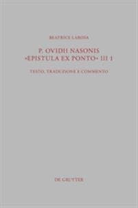 P. Ovidii Nasonis "epistula Ex Ponto" III 1