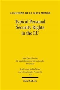Typical Personal Security Rights in the EU