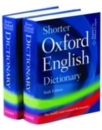 Shorter Oxford English Dictionary