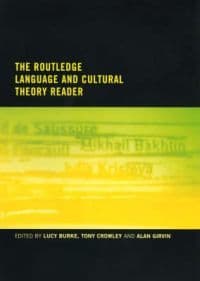 The Routledge Language and Cultural Theory Reader