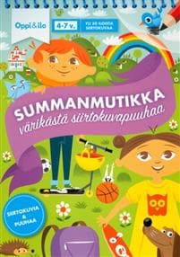Summanmutikka - värikästä siirtokuvapuuhaa
