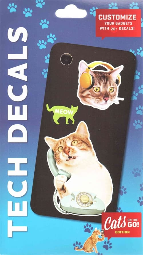 Cats on the Go Tech Decals