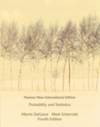 Probability and Statistics