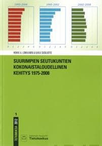 Suurimpien seutukuntien kokonaistaloudellinen kehitys 1975-2008