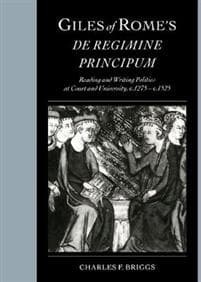 Giles of Rome's De regimine principum
