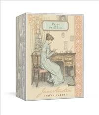 Jane Austen Note Cards - Pride and Prejudice
