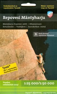Repovesi-Mäntyharju retkeilykartta, 1:25 000/1:50 000