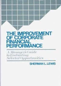 The Improvement of Corporate Financial Performance