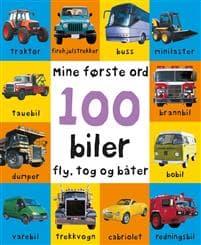 100 biler, fly, tog og båter: Mine første ord