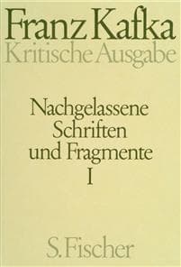 Nachgelassene Schriften und Fragmente I. Kritische Ausgabe