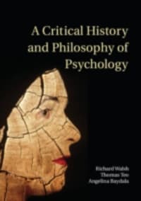A Critical History and Philosophy of Psychology