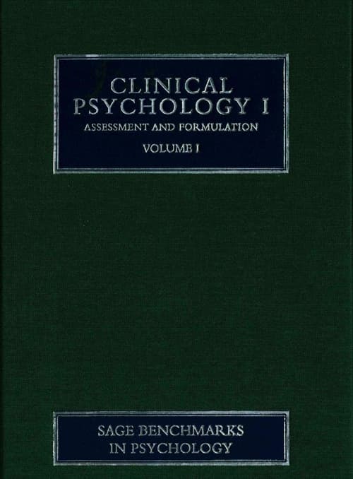 Clinical Psychology I