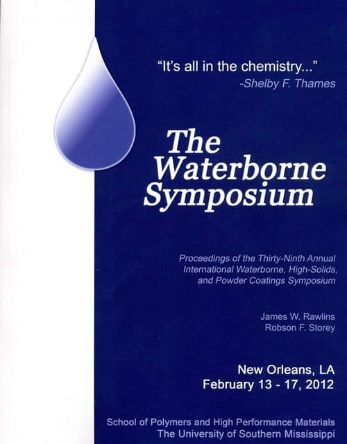 The Waterborne Symposium