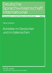Korrelate Im Deutschen Und Im Italienischen