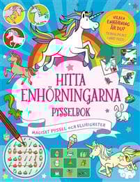 Hitta enhörningarna pysselbok : Magiskt pyssel och klurigheter
