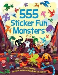 555 Sticker Fun Monsters