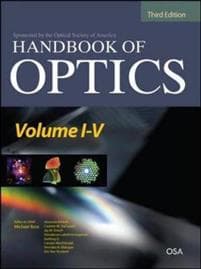Handbook of Optics Third Edition, 5 Volume Set