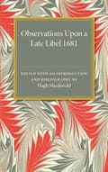 Miniatyrbillede 2 af 2: Observations Upon a Late Libel