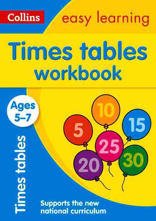 Times Tables Workbook Ages 5-7