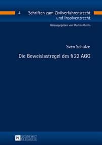 Die Beweislastregel Des 22 Agg