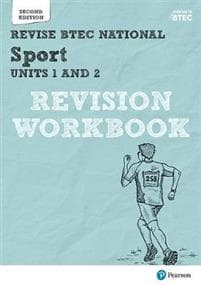 Pearson REVISE BTEC National Sport Units 12 Revision Workbook for