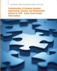 Fundamentals of Complex Analysis with Applications to Engineering, Science, and Mathematics