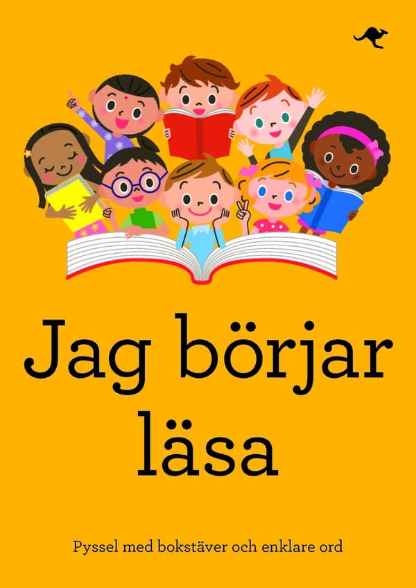 Jag börjar läsa : pyssel med bokstäver och enklare ord