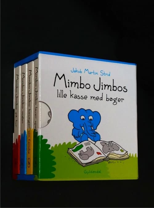 Mimbo Jimbos lille kasse med bøger