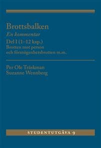 Brottsbalken : en kommentar. Del 1, (1-12 kap.) - brotten mot person och förmögenhetsbrotten m.m.