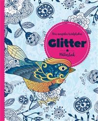 Den magiska trädgården : Glitter - målarbok