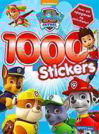 Paw Patrol. 1000 stickers. Over 60 oppgaver og aktiviteter
