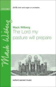The Lord my pasture will prepare