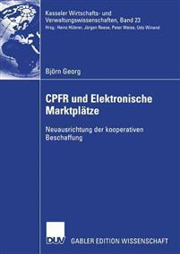 Cpfr Und Elektronische Marktplatze