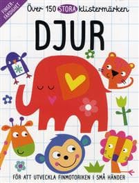 150 klistermärken : djur