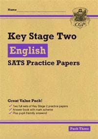 KS2 English Year 6 SATS Practice Papers: Pack 3 - for the 2026 tests (with free Online Extras)