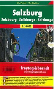 Salzburg City City Pocket + the Big Five Waterproof 1:10 000